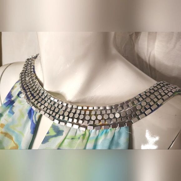 Vince Camuto Long Formal Dress Sz 4 Wedding Party - Picture 5 of 16